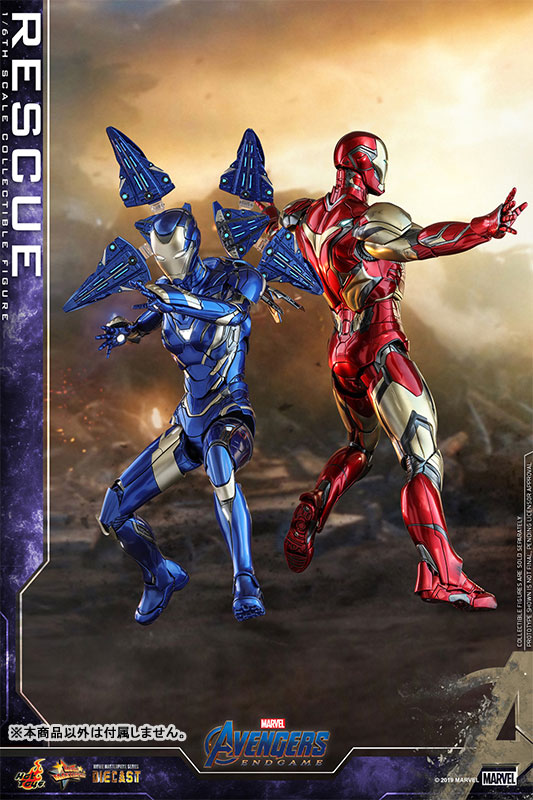 Movie Masterpiece DIECAST Avengers Endgame 1/6 Scale Figure Rescue
