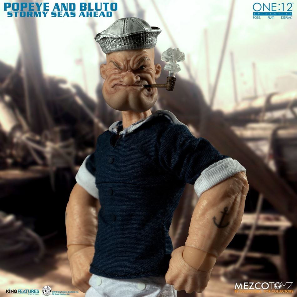 Mezco Toyz : 1/12 Popeye & Bluto Deluxe Set