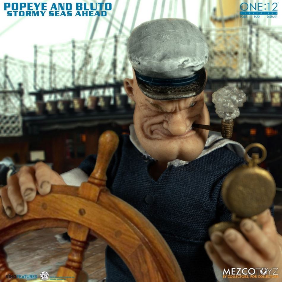 Mezco Toyz : 1/12 Popeye & Bluto Deluxe Set