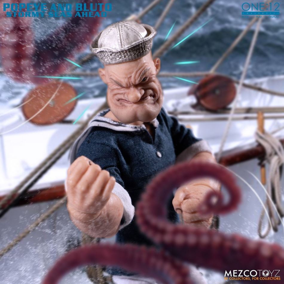Mezco Toyz : 1/12 Popeye & Bluto Deluxe Set