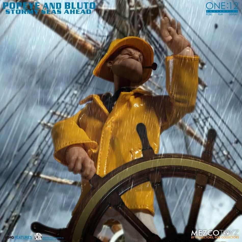 Mezco Toyz : 1/12 Popeye & Bluto Deluxe Set
