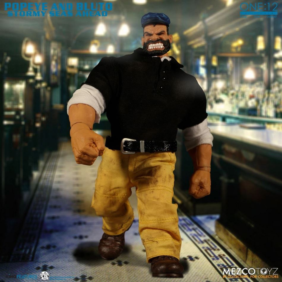 Mezco Toyz : 1/12 Popeye & Bluto Deluxe Set