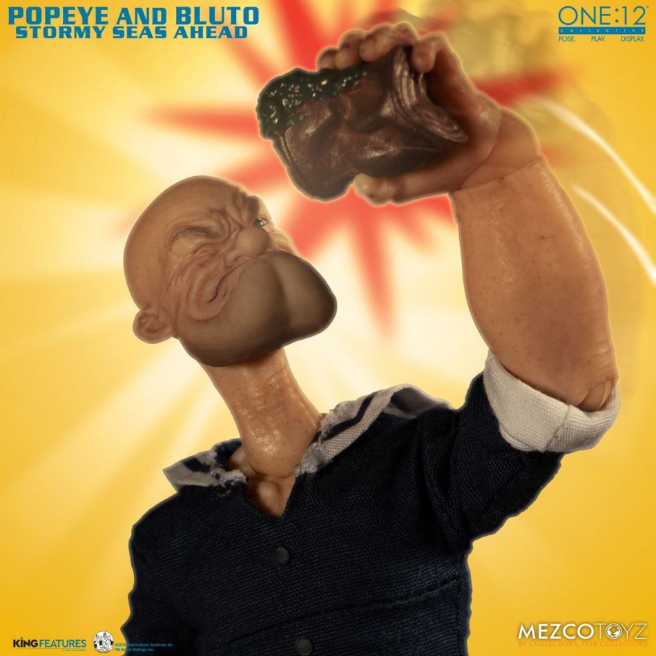 Mezco Toyz : 1/12 Popeye & Bluto Deluxe Set