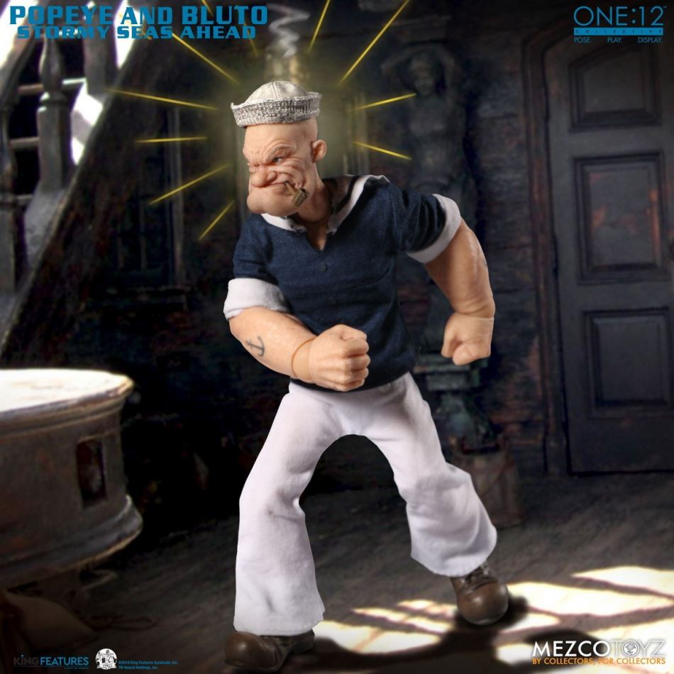Mezco Toyz : 1/12 Popeye & Bluto Deluxe Set