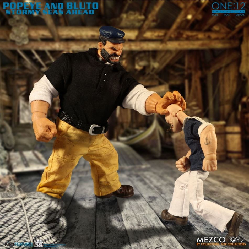 Mezco Toyz : 1/12 Popeye & Bluto Deluxe Set
