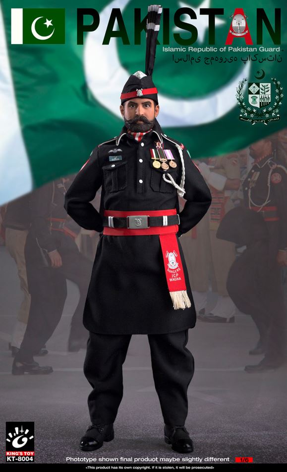 KING'S TOY : 1/6 Pakistan Iron Brothers / Pakistan Flag Ceremony Guard Soldier