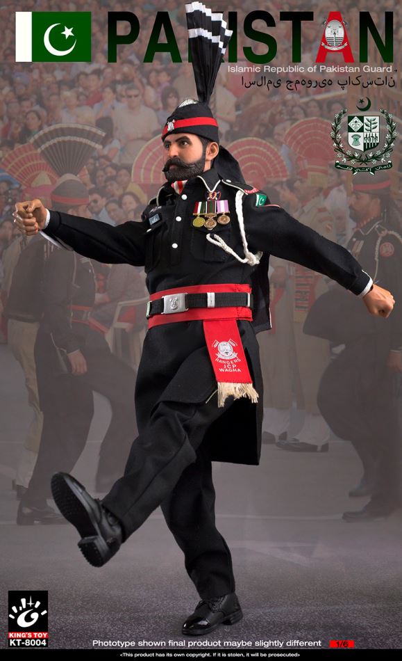 KING'S TOY : 1/6 Pakistan Iron Brothers / Pakistan Flag Ceremony Guard Soldier