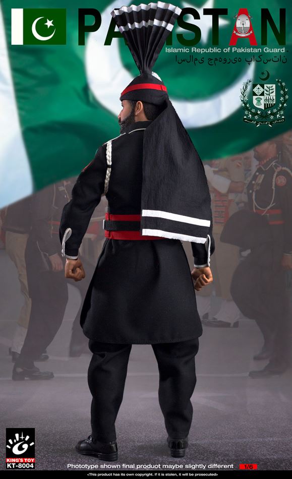 KING'S TOY : 1/6 Pakistan Iron Brothers / Pakistan Flag Ceremony Guard Soldier