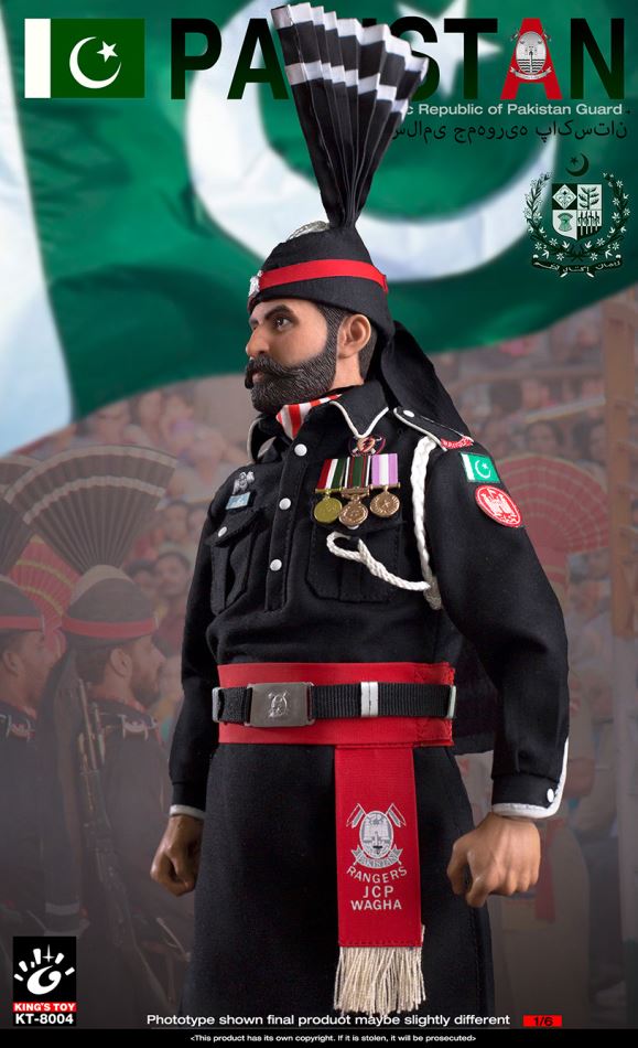 KING'S TOY : 1/6 Pakistan Iron Brothers / Pakistan Flag Ceremony Guard Soldier