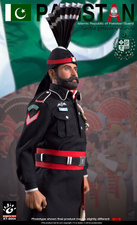 KING'S TOY : 1/6 Pakistan Iron Brothers / Pakistan Flag Ceremony Guard Soldier
