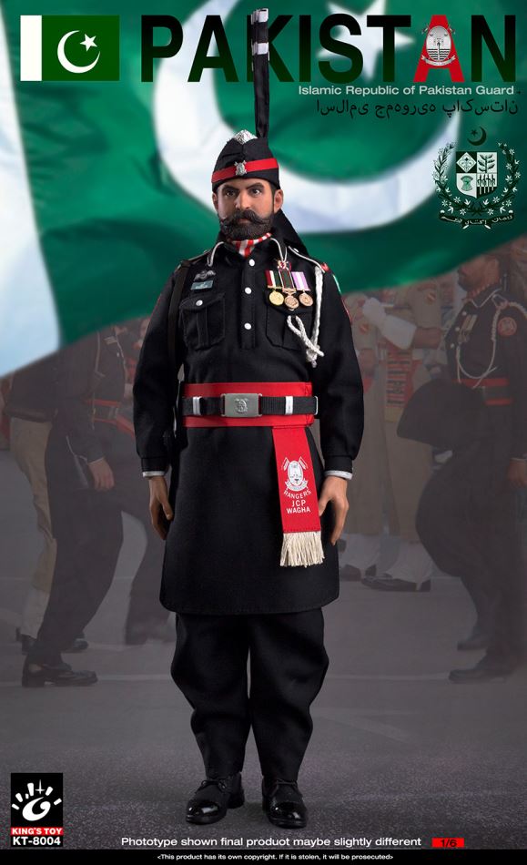KING'S TOY : 1/6 Pakistan Iron Brothers / Pakistan Flag Ceremony Guard Soldier