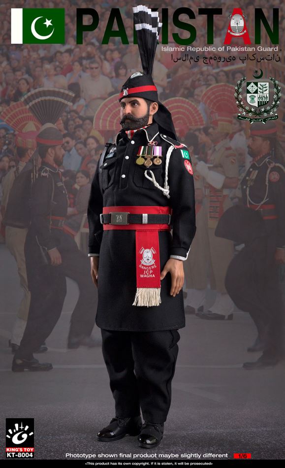 KING'S TOY : 1/6 Pakistan Iron Brothers / Pakistan Flag Ceremony Guard Soldier