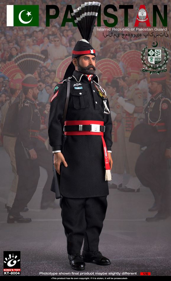 KING'S TOY : 1/6 Pakistan Iron Brothers / Pakistan Flag Ceremony Guard Soldier