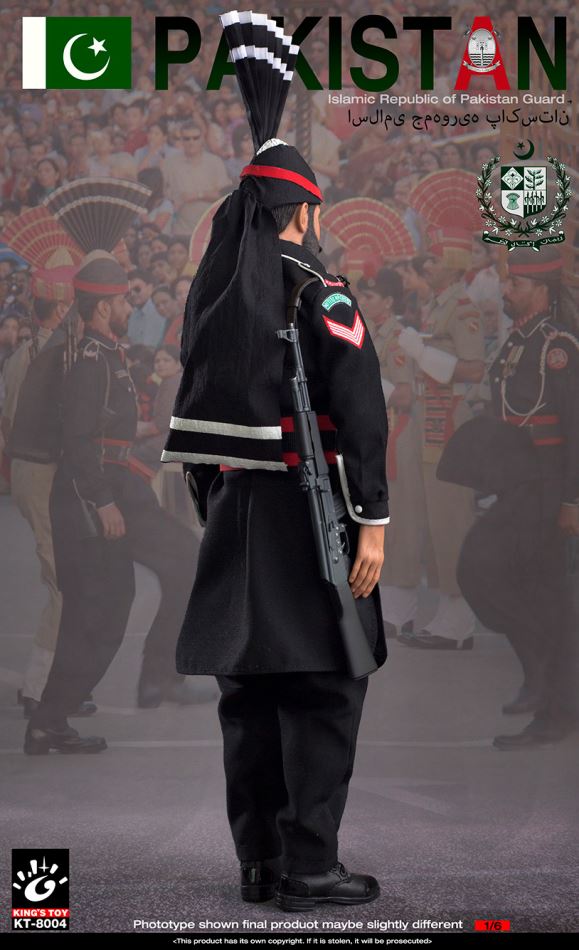 KING'S TOY : 1/6 Pakistan Iron Brothers / Pakistan Flag Ceremony Guard Soldier
