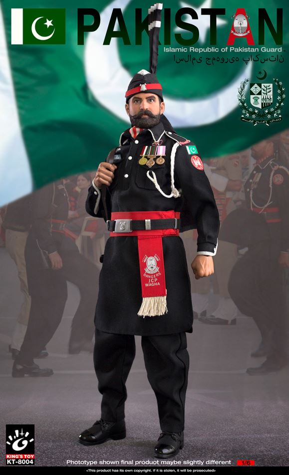 KING'S TOY : 1/6 Pakistan Iron Brothers / Pakistan Flag Ceremony Guard Soldier