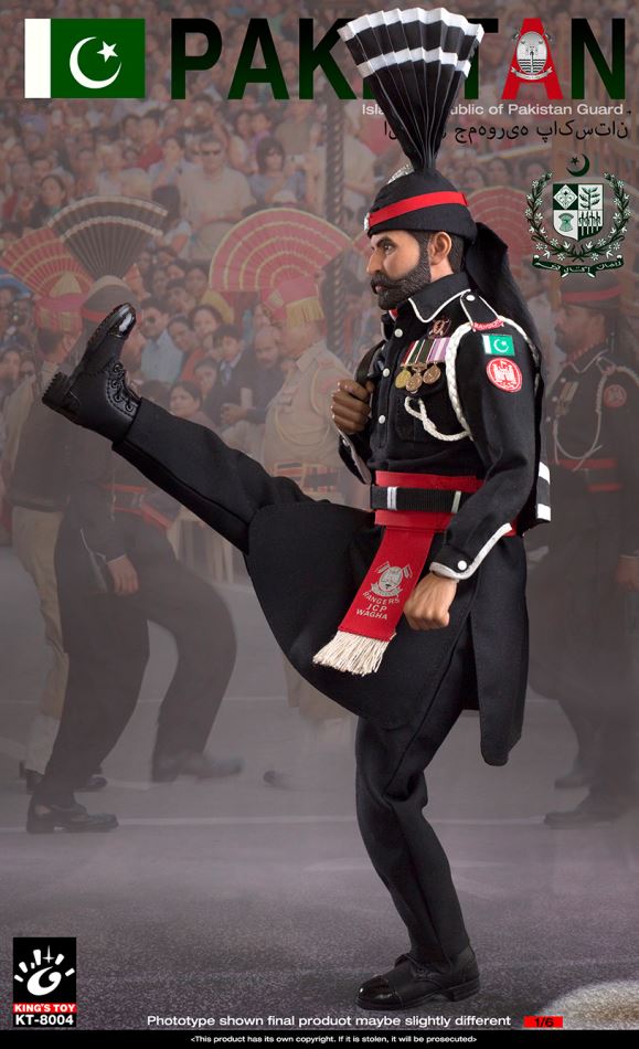 KING'S TOY : 1/6 Pakistan Iron Brothers / Pakistan Flag Ceremony Guard Soldier