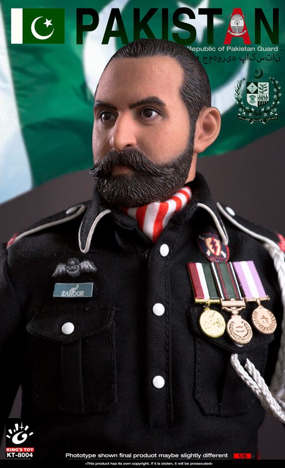 KING'S TOY : 1/6 Pakistan Iron Brothers / Pakistan Flag Ceremony Guard Soldier