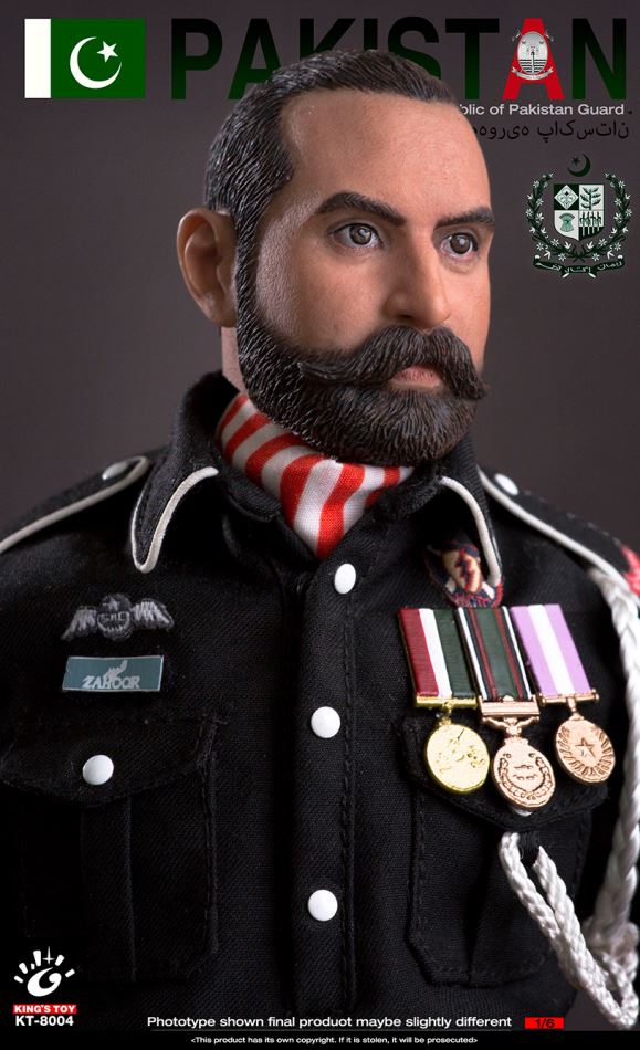 KING'S TOY : 1/6 Pakistan Iron Brothers / Pakistan Flag Ceremony Guard Soldier