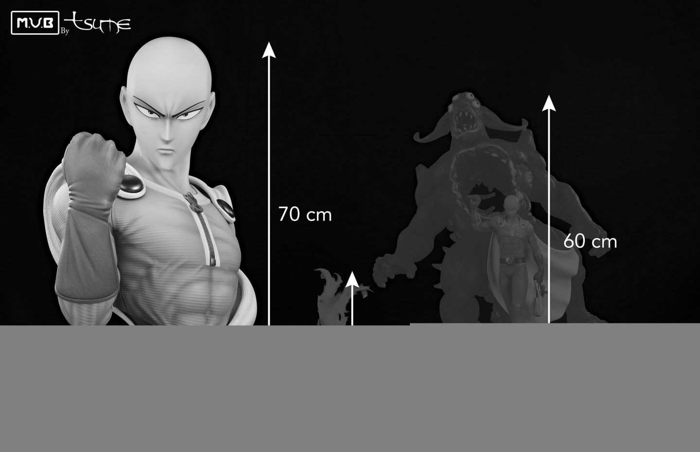 One Punch Man - M.U.B. Saitama (Tsume Art)