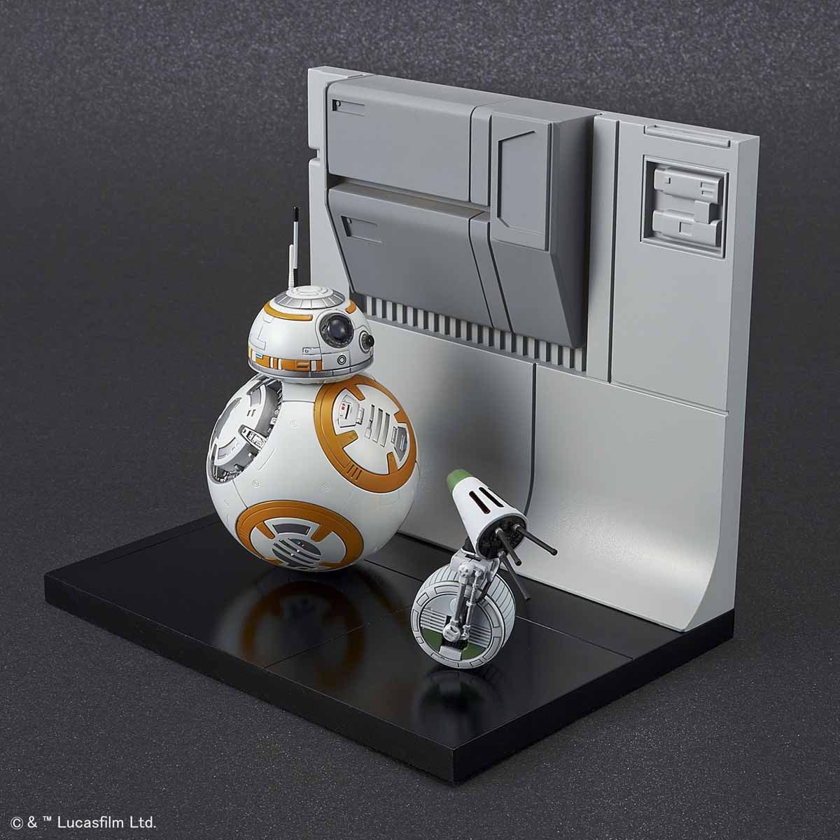 STAR WARS 1/12 BB-8 & D-0 Diorama Set (STAR WARS: THE RISE OF SKYWALKER) Bandai