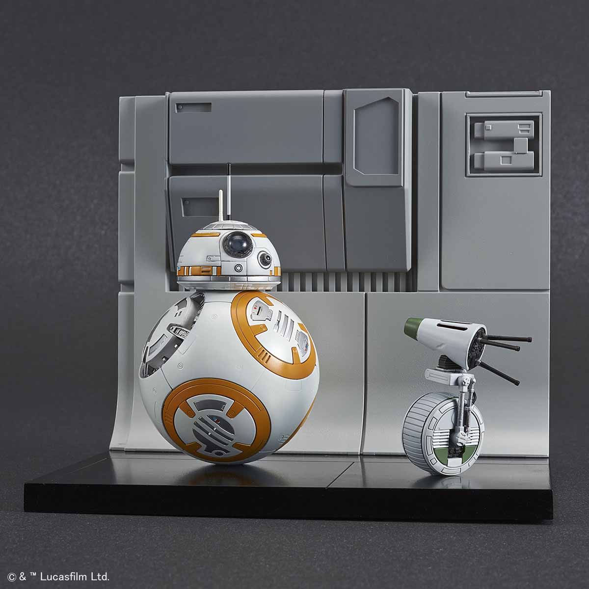 STAR WARS 1/12 BB-8 & D-0 Diorama Set (STAR WARS: THE RISE OF SKYWALKER) Bandai