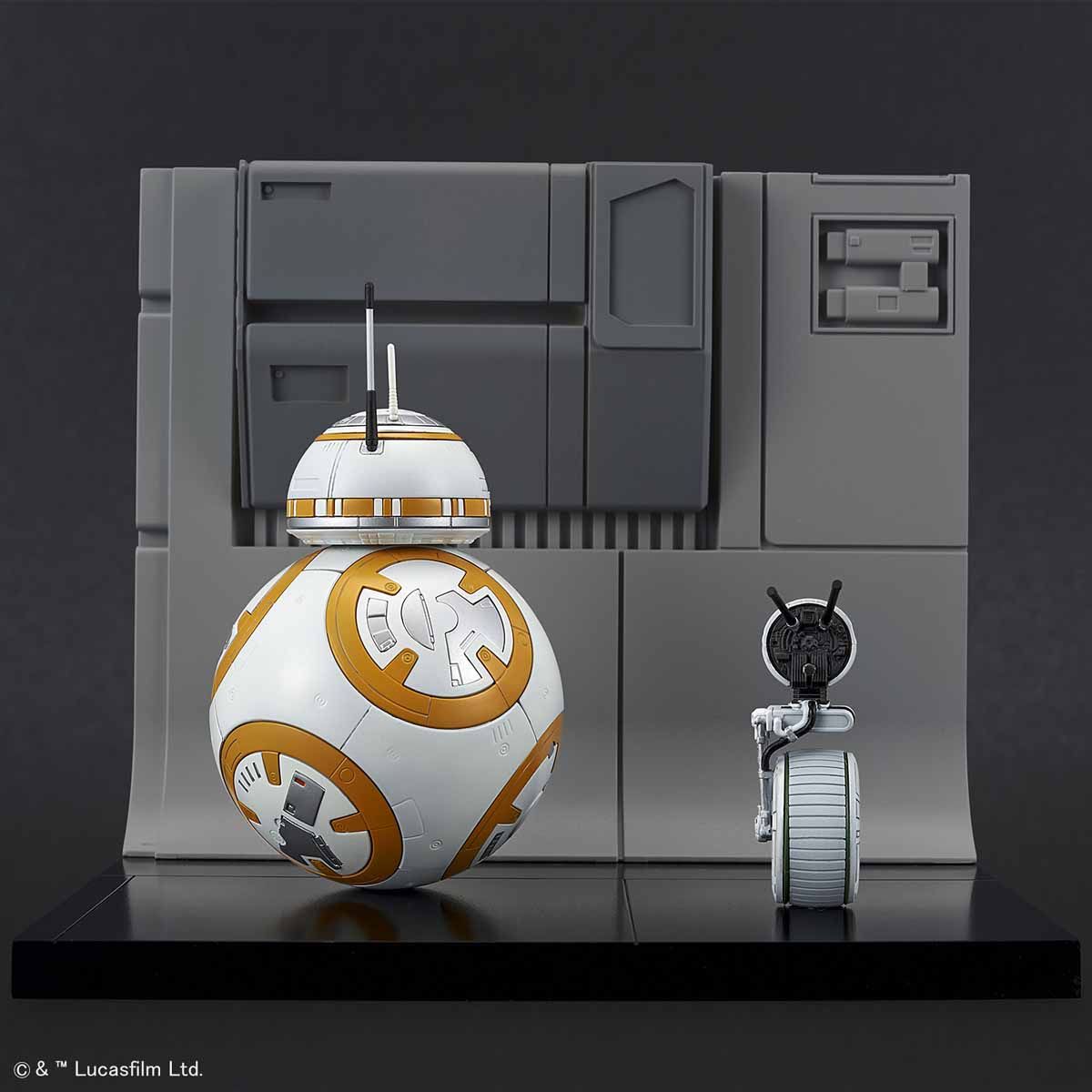STAR WARS 1/12 BB-8 & D-0 Diorama Set (STAR WARS: THE RISE OF SKYWALKER) Bandai