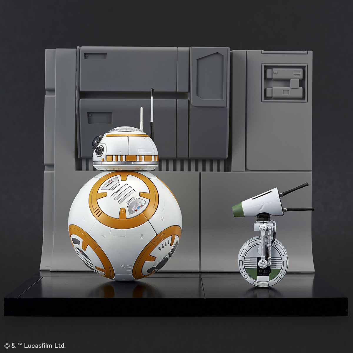 STAR WARS 1/12 BB-8 & D-0 Diorama Set (STAR WARS: THE RISE OF SKYWALKER) Bandai