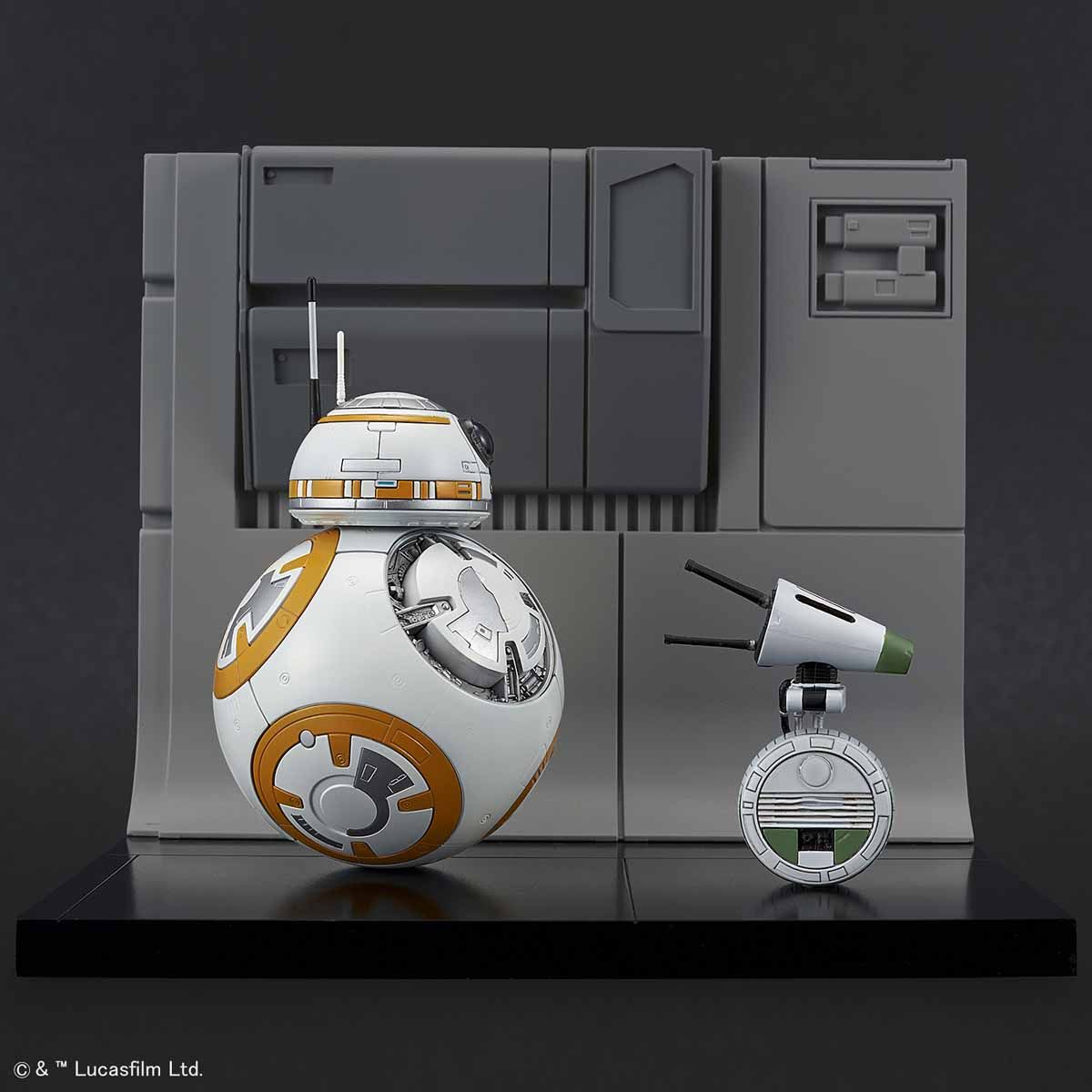 STAR WARS 1/12 BB-8 & D-0 Diorama Set (STAR WARS: THE RISE OF SKYWALKER) Bandai