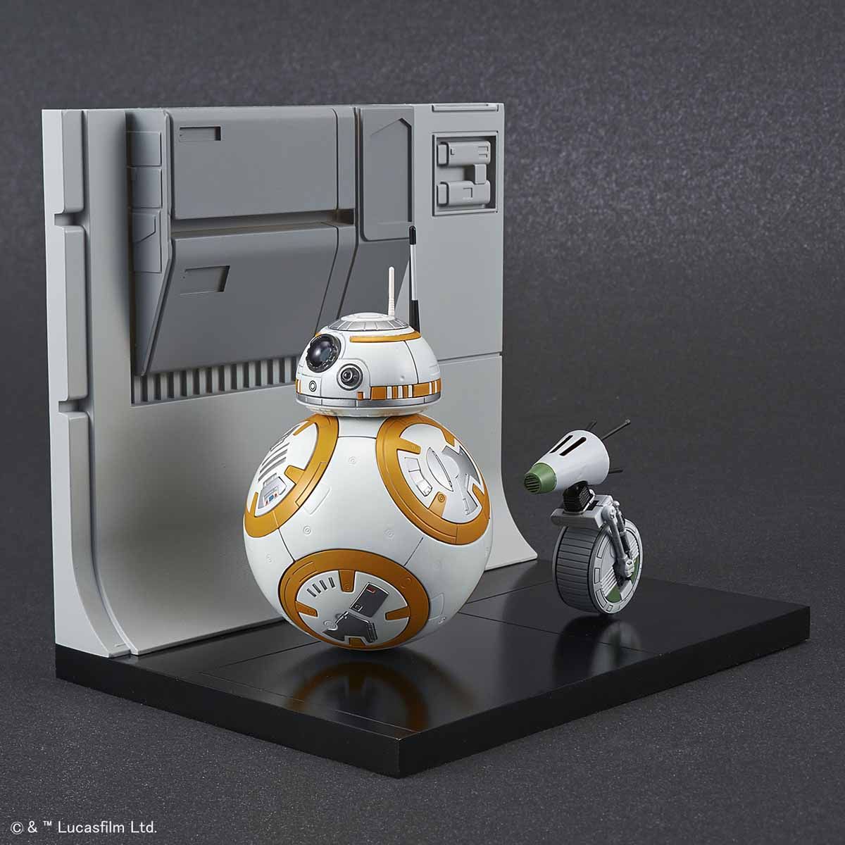 STAR WARS 1/12 BB-8 & D-0 Diorama Set (STAR WARS: THE RISE OF SKYWALKER) Bandai