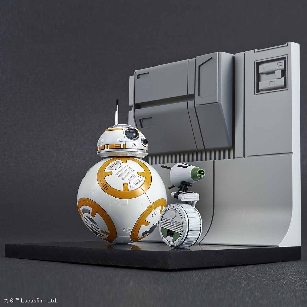 STAR WARS 1/12 BB-8 & D-0 Diorama Set (STAR WARS: THE RISE OF SKYWALKER) Bandai