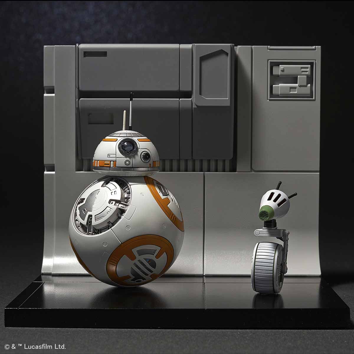 STAR WARS 1/12 BB-8 & D-0 Diorama Set (STAR WARS: THE RISE OF SKYWALKER) Bandai