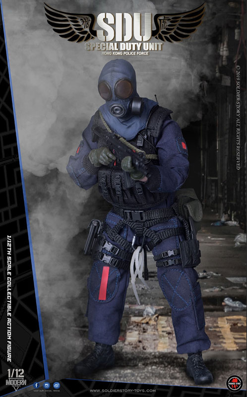 1/12 Hong Kong SDU (Special Duties Force) Assault Team