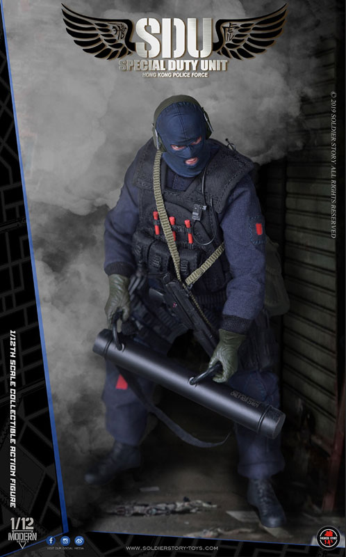 1/12 Hong Kong SDU (Special Duties Force) Assault Team
