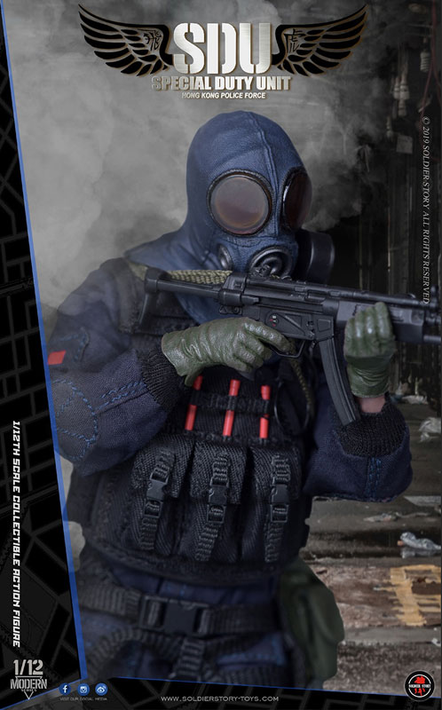 1/12 Hong Kong SDU (Special Duties Force) Assault Team