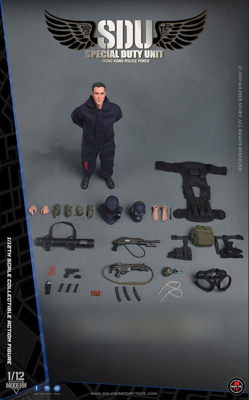 1/12 Hong Kong SDU (Special Duties Force) Assault Team