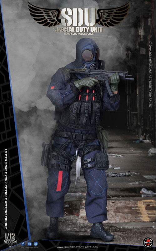1/12 Hong Kong SDU (Special Duties Force) Assault Team