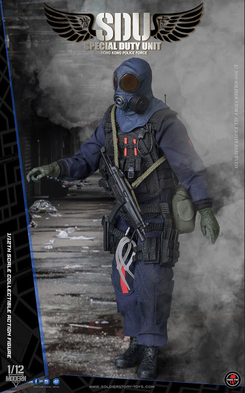 1/12 Hong Kong SDU (Special Duties Force) Assault Team