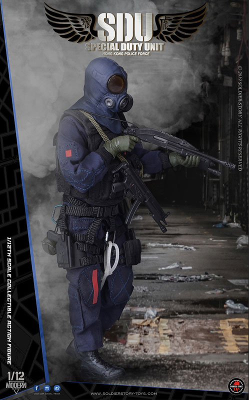 1/12 Hong Kong SDU (Special Duties Force) Assault Team