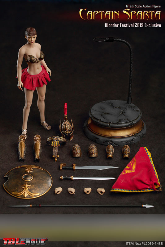 1/12 Action Figure Captain Sparta WF Shanghai 2019 Limited Edition