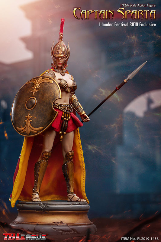 1/12 Action Figure Captain Sparta WF Shanghai 2019 Limited Edition
