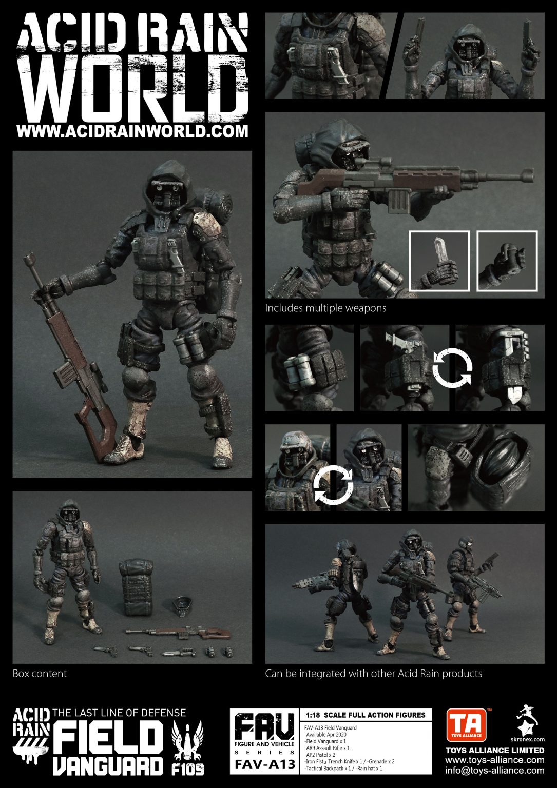 Acid Rain War FAV- A13 Field Advance Soldiers