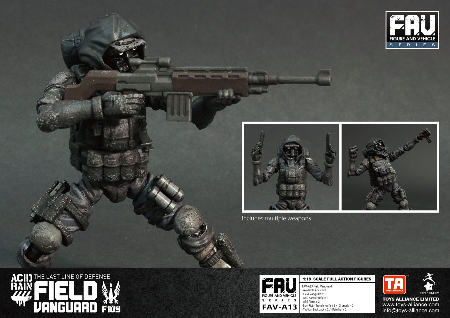 Acid Rain War FAV- A13 Field Advance Soldiers