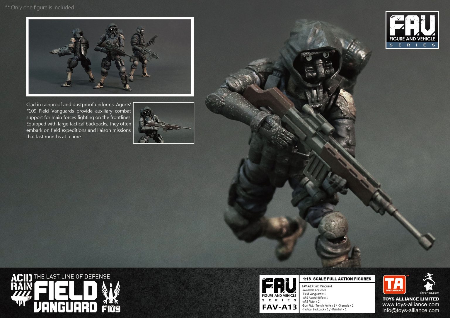 Acid Rain War FAV- A13 Field Advance Soldiers