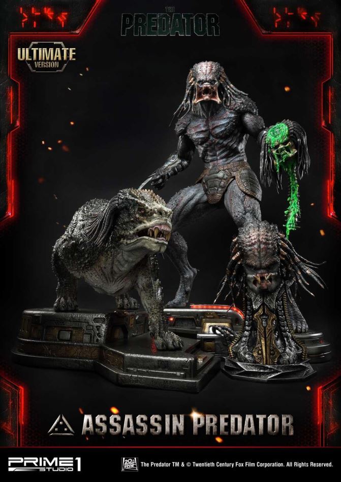 Prime1Studio : The Predator (Film) Assassin Predator Ultimate Version