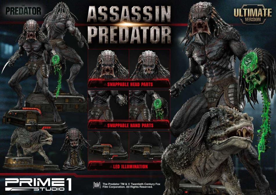 Prime1Studio : The Predator (Film) Assassin Predator Ultimate Version