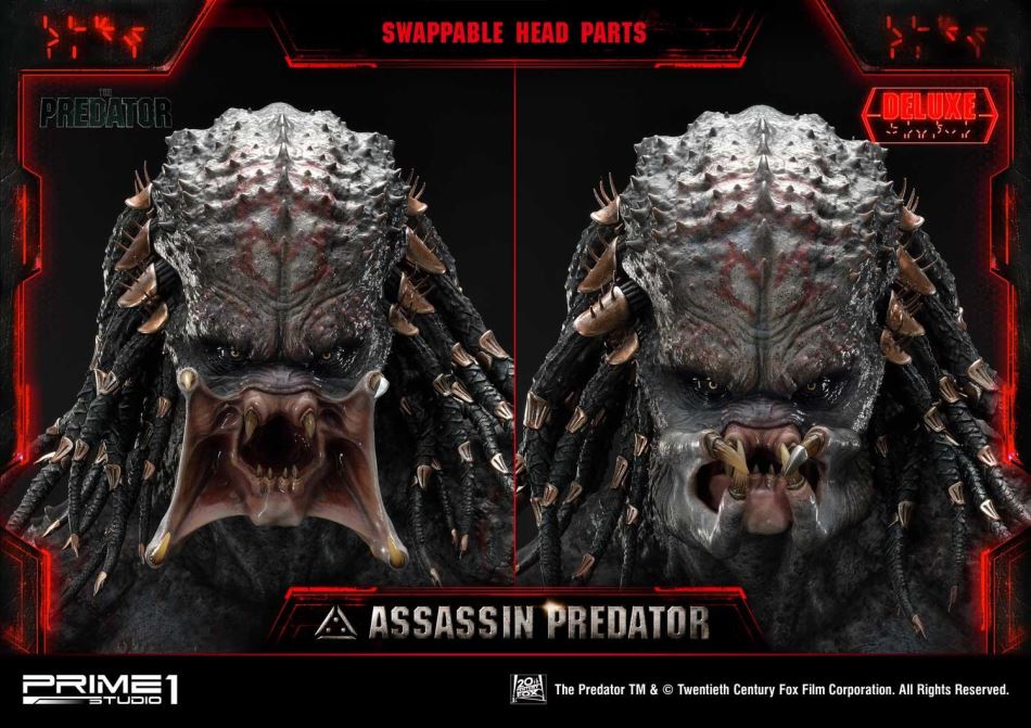 Prime1Studio : The Predator (Film) Assassin Predator Deluxe Version