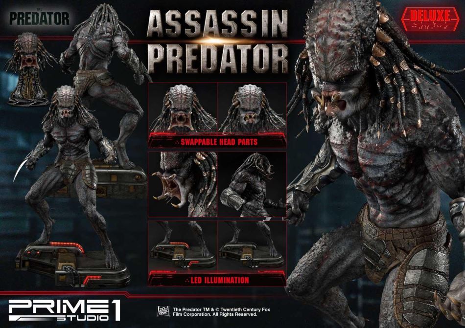 Prime1Studio : The Predator (Film) Assassin Predator Deluxe Version