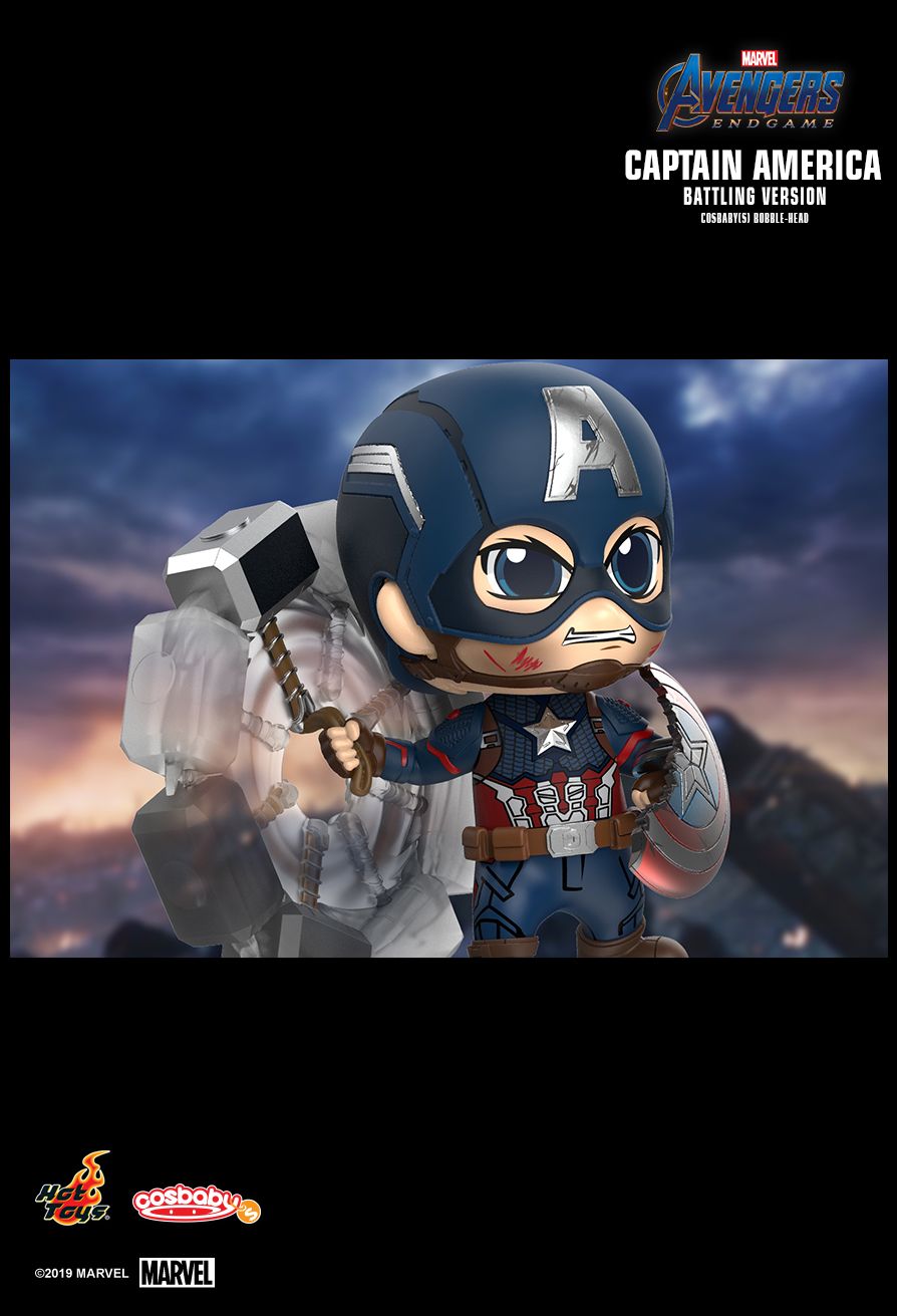 AVENGERS: ENDGAME COSBABY (S) BOBBLE-HEAD (Hot Toys)