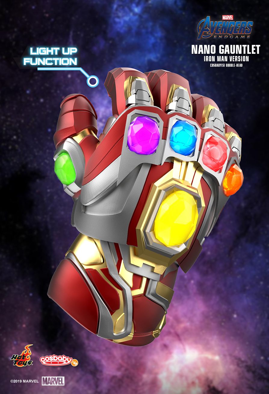 AVENGERS: ENDGAME COSBABY (S) BOBBLE-HEAD (Hot Toys)