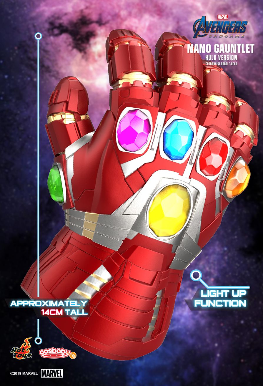 AVENGERS: ENDGAME COSBABY (S) BOBBLE-HEAD (Hot Toys)